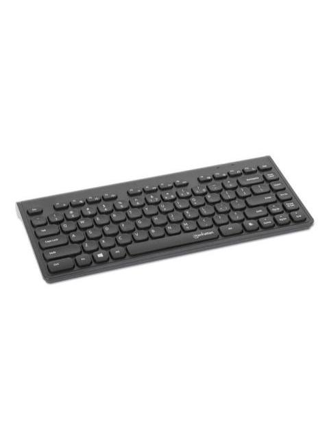 TECLADO MANHATTAN 180764 60% INALAMBRICO USB NEGRO INGLES - Imagen 7