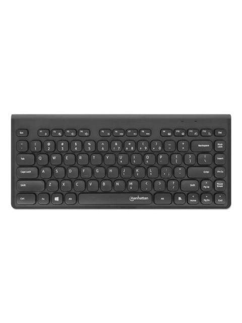 TECLADO MANHATTAN 180764 60% INALAMBRICO USB NEGRO INGLES - Imagen 9