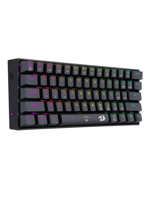 TECLADO MECANICO REDRAGON DRAGONBORN K630RGB BROWN INGLES NEGRO RGB - Imagen 3