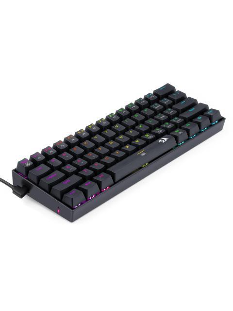 TECLADO MECANICO REDRAGON DRAGONBORN K630RGB BROWN INGLES NEGRO RGB - Imagen 5