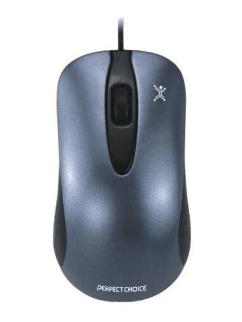 TECLADO MOUSE Y AUDIFONOS 3.5MM PERFECT CHOICE AZUL - Imagen 3