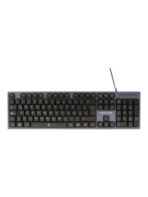 TECLADO MOUSE Y AUDIFONOS 3.5MM PERFECT CHOICE AZUL - Imagen 4