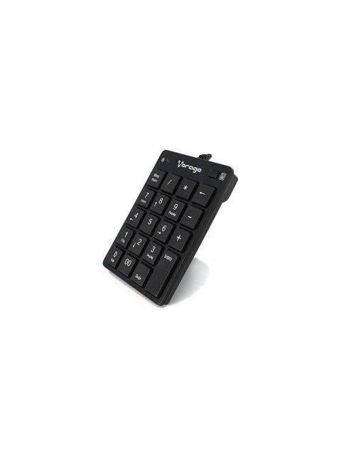 VORAGO TECLADO NUMERICO KB-105 ALAMBRICO USB NEGRO - Imagen 3