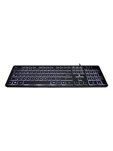 TECLADO PERFECT CHOICE PC-201304 ALAMBRICO USB NEGRO (ESPANOL) - Imagen 2