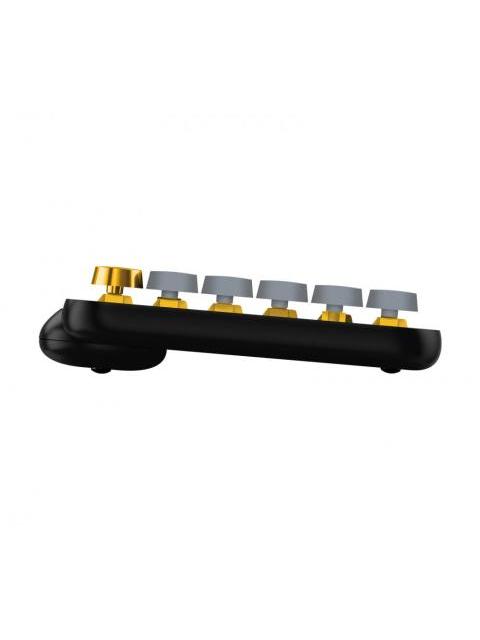 TECLADO LOGITECH POP KEYS TECLADO MECANICO INALAMBRICO NEGRO-GRIS-AMARILLO (INGLES) - Imagen 5