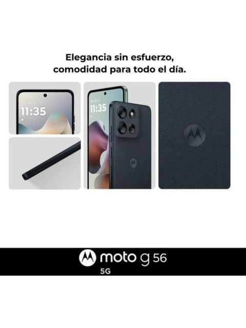 TELEFONO CELULAR MOTO G56 DUAL SIM 8 512 GRIS NEGRO - Imagen 5