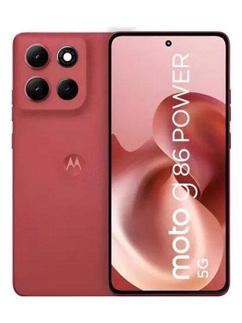 TELEFONO CELULAR MOTORLA G86 POWER 8 512 LIBRE DE 6700MAH ROSA