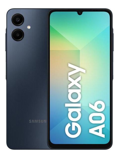 TELEFONO CELULAR SAMSUNG GALAXY A06 128 GB 4 GB DE RAM PANTALLA 6.7 CAMARA. PARTE TRASERA DE 50+2 MEGAPIXELES FRONTAL DE 8 MEGAPIXELES AZUL OSCURO
