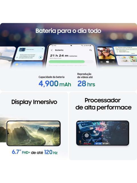 TELEFONO CELULAR SAMSUNG GALAXY S25 FE 5G 256 GB 8 GB DE RAM CAMARA TRIPLE 50+12+8 AZUL - Imagen 5