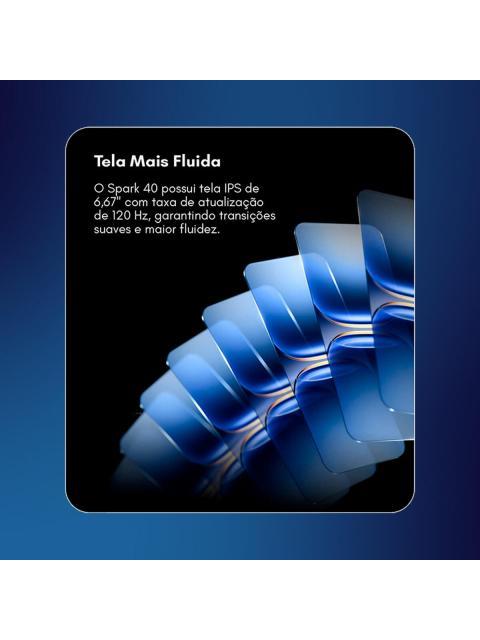 TELEFONO CELULAR TECNO SPARK 40 8GB RAM 256GB NEGRO NEGRO - Imagen 4
