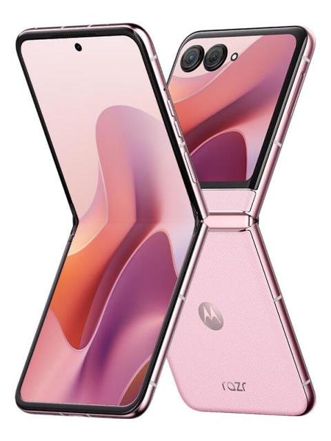 TELEFONO MOTOROLA MOTO RAZR 60 8 GB RAM 256 GB ROM ROSA 5G GLOBAL ROM 6.9 PULGADAS 3.6 PULGADAS MOTO AI 4500 MAH 50 MP