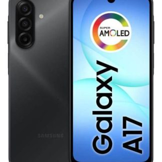 TELEFONO MOVIL SAMSUNG GALAXY A17 CON IA 128 GB 4 GB DE RAM CAMARA DE 50 MP PANTALLA 6.7 NFC IP54 NEGRO