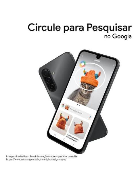 TELEFONO MOVIL SAMSUNG GALAXY A17 CON IA 128 GB 4 GB DE RAM CAMARA DE 50 MP PANTALLA 6.7 NFC IP54 NEGRO - Imagen 3