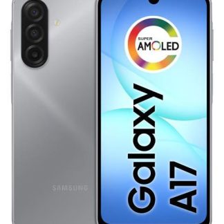 TELEFONO MOVIL SAMSUNG GALAXY A17 CON IA 256 GB 8 GB DE RAM CAMARA DE 50 MP PANTALLA 6.7 NFC IP54 GRIS