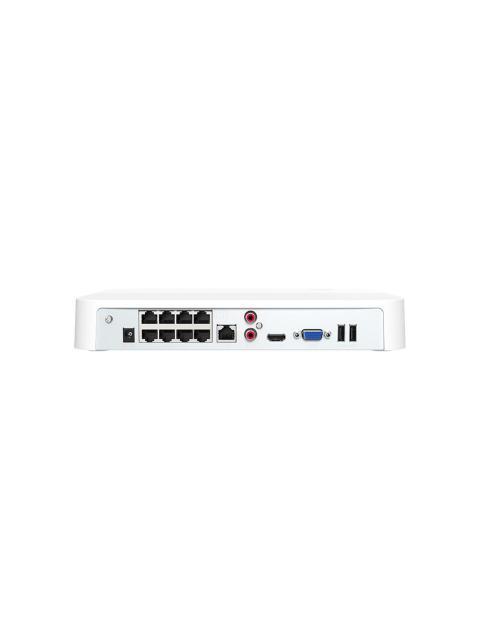 TENDA NVR DE 8 CANALES N6P-8H PARA 1 DISCO DURO MAX. 10TB 2X USB 2.0 1X RJ-45 - Imagen 3