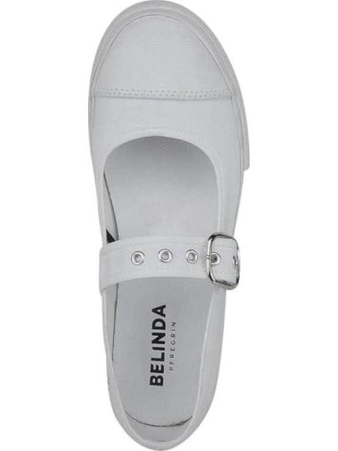 TENIS BALLERINA BLANCO BELINDA PEREGRIN - Imagen 3