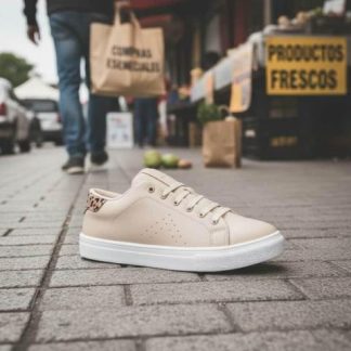 TENIS BASICO BEIGE NEXT CO
