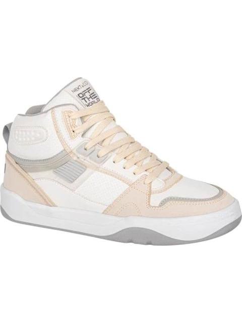 TENIS BOTA CASUAL PERFORACIONES BEIGE NEXT CO - Imagen 2