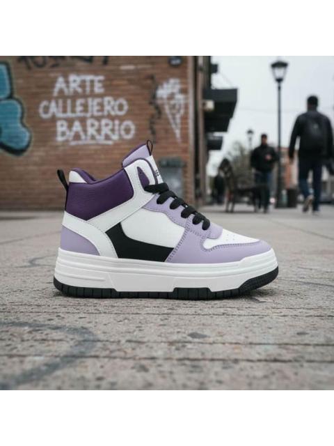 TENIS BOTA CON PLATAFORMA BLANCO BELINDA PEREGRIN