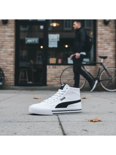 TENIS BOTA COURT CLASSIC BLANCO/NEGRO PUMA