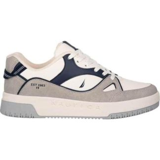 TENIS CASUAL 1983 DETALLES PIEL GRIS NAUTICA