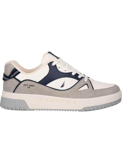 TENIS CASUAL 1983 DETALLES PIEL GRIS NAUTICA