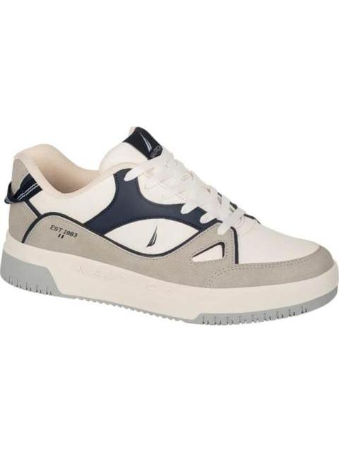 TENIS CASUAL 1983 DETALLES PIEL GRIS NAUTICA - Imagen 2