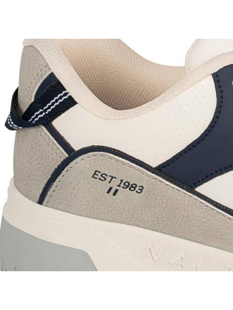 TENIS CASUAL 1983 DETALLES PIEL GRIS NAUTICA - Imagen 6