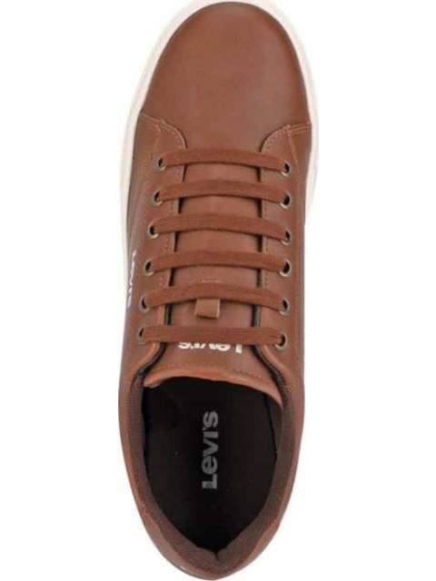 TENIS CASUAL AGUJETA CAFE LEVIS - Imagen 4