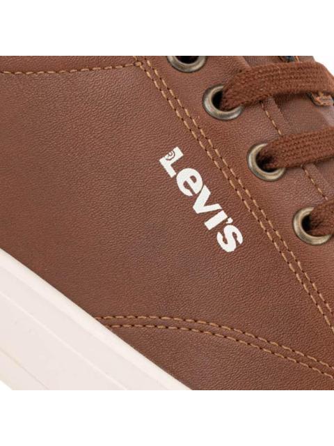 TENIS CASUAL AGUJETA CAFE LEVIS - Imagen 7