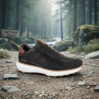TENIS CASUAL AGUJETA NEGRO JEEP