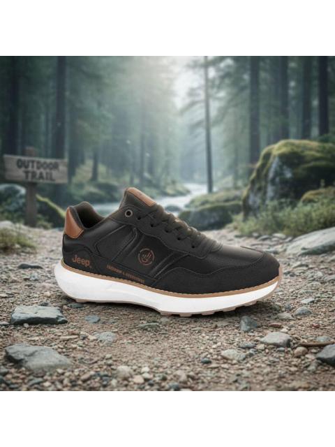 TENIS CASUAL AGUJETA NEGRO JEEP