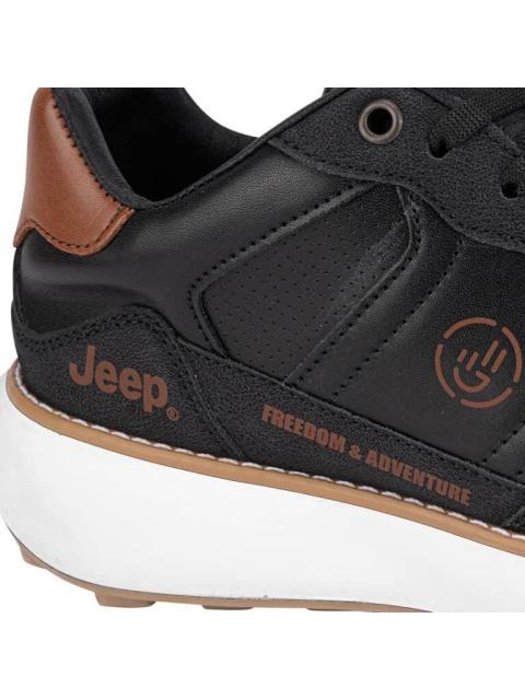 TENIS CASUAL AGUJETA NEGRO JEEP - Imagen 4