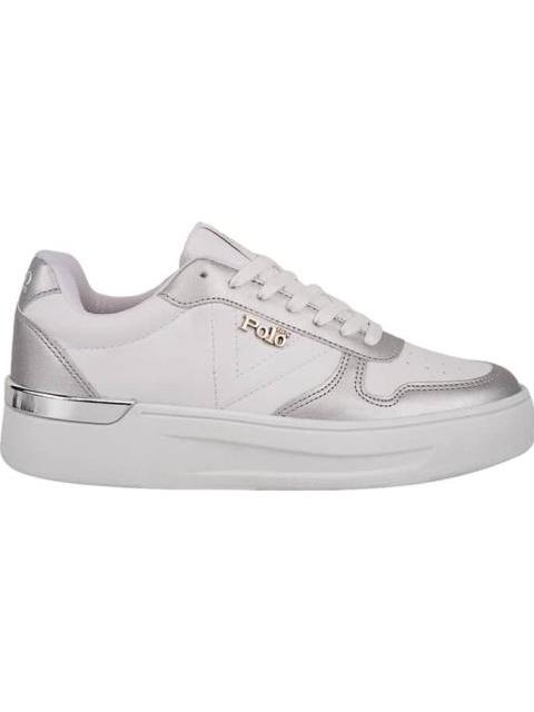 TENIS CASUAL APLICACION PLATA BLANCO HPC POLO