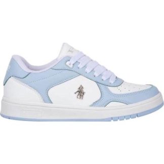 TENIS CASUAL APLICACION PLATA BLANCO HPC POLO