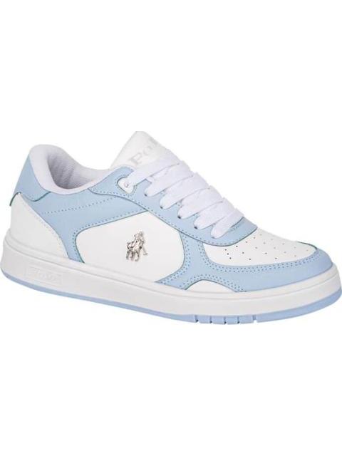 TENIS CASUAL APLICACION PLATA BLANCO HPC POLO - Imagen 2