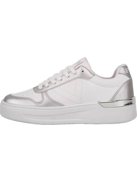 TENIS CASUAL APLICACION PLATA BLANCO HPC POLO - Imagen 5