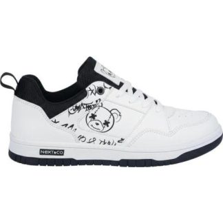 TENIS CASUAL BLANCO/NEGRO NEXT CO