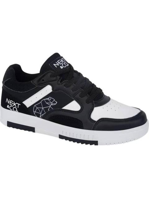 TENIS CASUAL BLANCO/NEGRO NEXT CO - Imagen 2