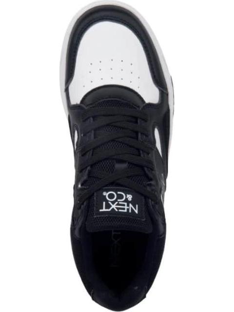 TENIS CASUAL BLANCO/NEGRO NEXT CO - Imagen 3