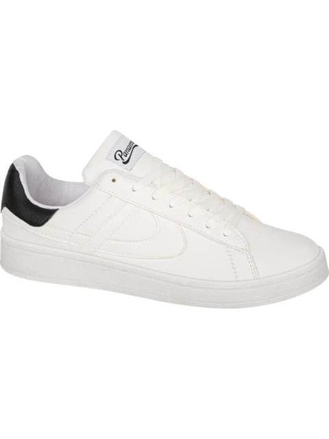 TENIS CASUAL BLANCO/NEGRO PANAM - Imagen 2