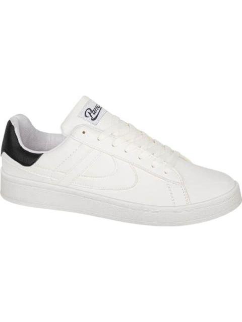TENIS CASUAL BLANCO/NEGRO PANAM - Imagen 2