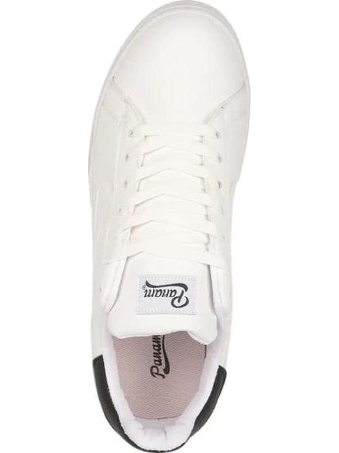 TENIS CASUAL BLANCO/NEGRO PANAM - Imagen 3