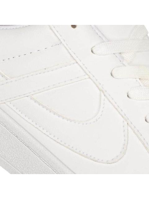 TENIS CASUAL BLANCO/NEGRO PANAM - Imagen 6