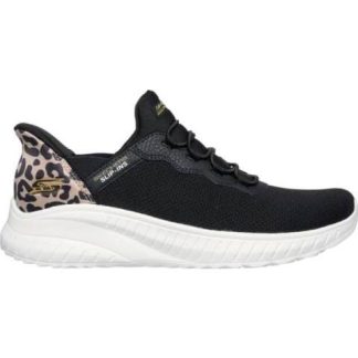 TENIS CASUAL BOBS SPORT W NEGRO SKECHERS1