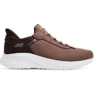 TENIS CASUAL BOBS SQUAD CHAOS CHOCOLATE SKECHERS1
