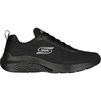 TENIS CASUAL BOBS SQUAD WAVES NEGRO SKECHERS1