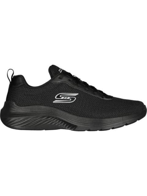 TENIS CASUAL BOBS SQUAD WAVES NEGRO SKECHERS1