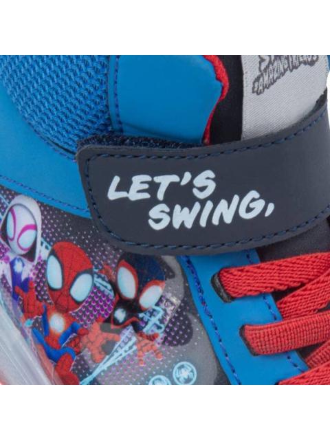 TENIS CON LUCES AZUL MARINO SPIDERMAN - Imagen 6