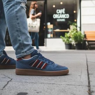 TENIS CASUAL BREAK START PREMIUM LOW AZUL ADIDAS
